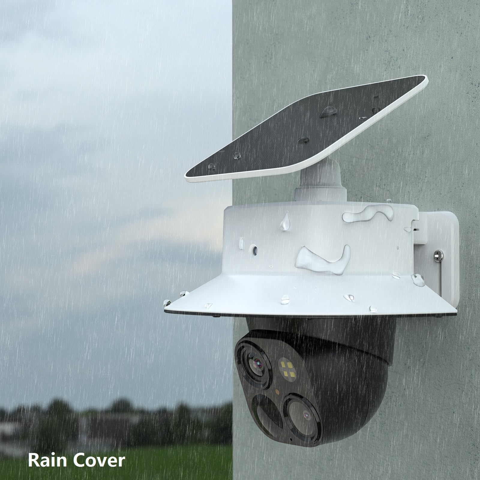 Tapo Indoor Camera ZT-NET Stainless Steel Corner Mount For Eufy SoloCam S340 - 270° Wall Corner Bracket Outdoor Security Camera Accessory