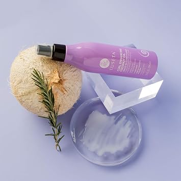 Luseta Curl Enhancing Coconut Oil Shampoo & Conditioner Set and Leave in Conditioner for Curly Hair