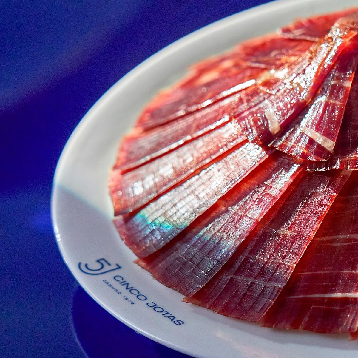 Jamón 5 jotas de 7 kgs de peso Ibérico 100% Bellota 5J Jamon