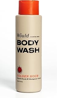 Sponsored Ad - WOULD Golden Hour Men’s Body Wash (16 oz) - Hydrating Soap for Dry Skin - Moisturizing, Cleansing Skincare...