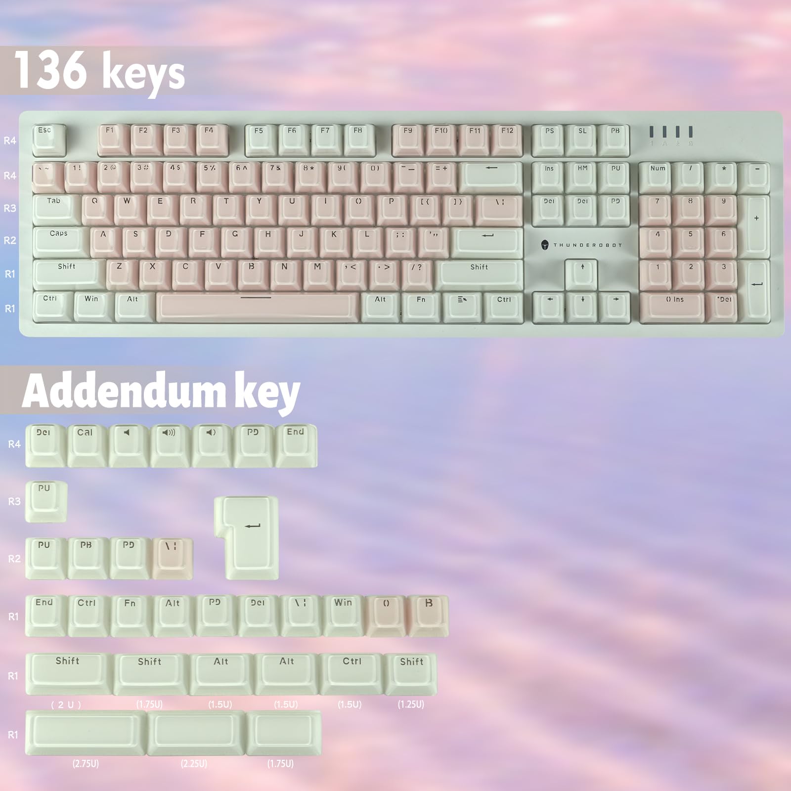 Amazon | クリスタルキーキャップ、アイスクリスタルキーキャップ、ABS