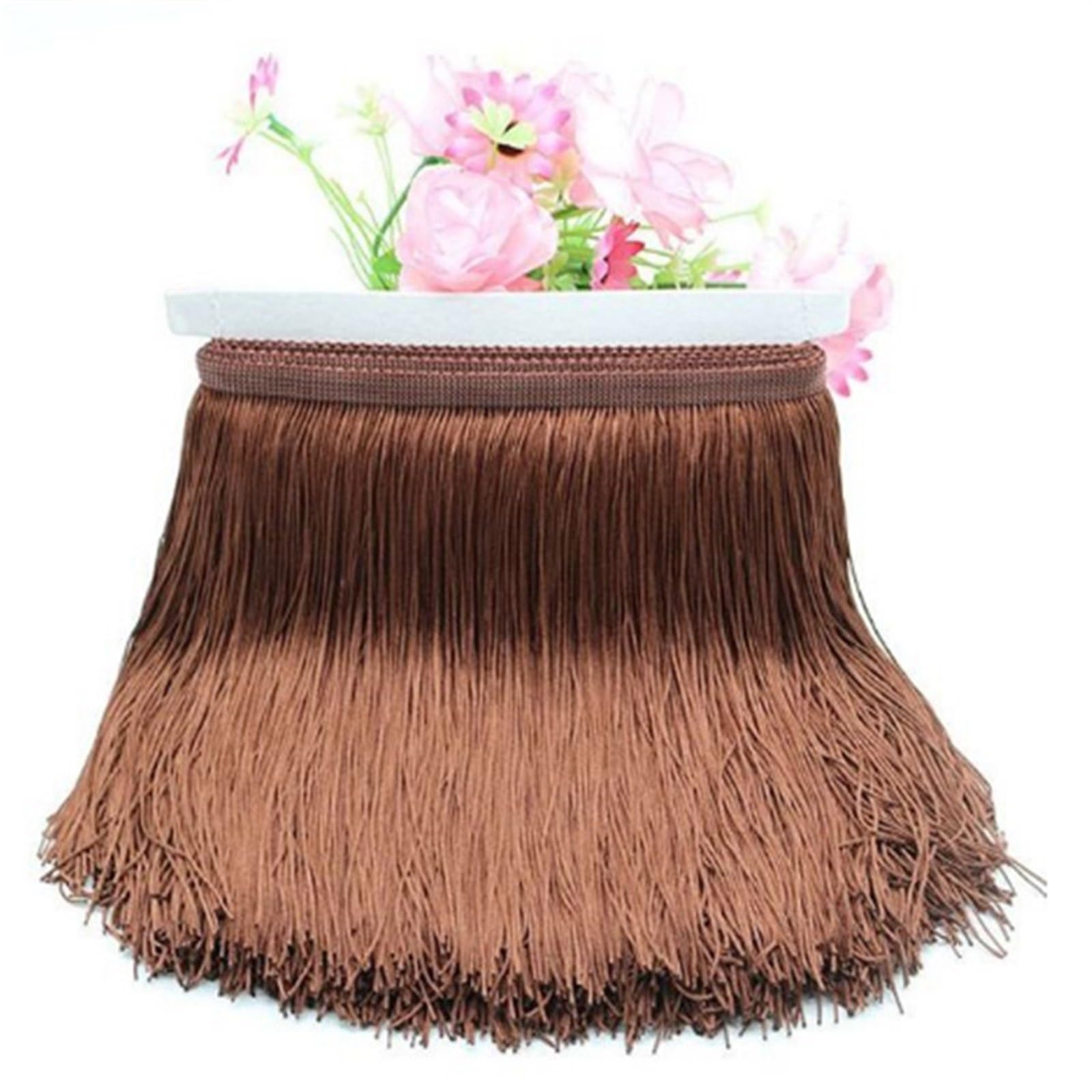 Flecos de borlas decorativas de 30cm para renovar las cortinas del salón