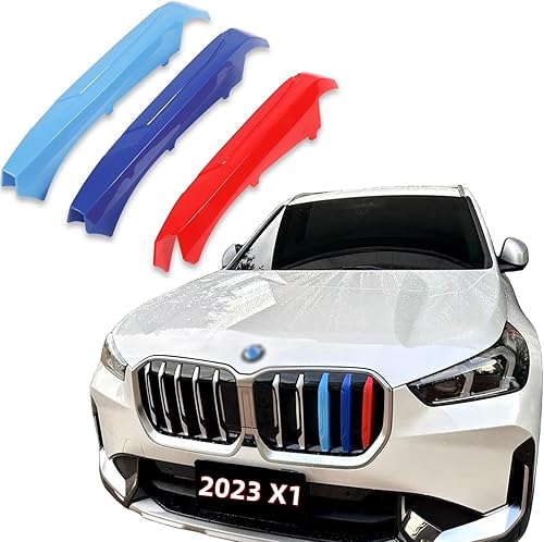 Insertos de parrilla automotriz para BMW X1 2023 U11 iX1 5-Beam-M Performance Accesorios de parrilla delantera