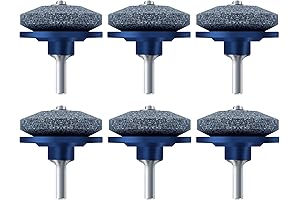 S SATC 6 Pack Universal Lawn Mower Blade Sharpening Tool for Any...