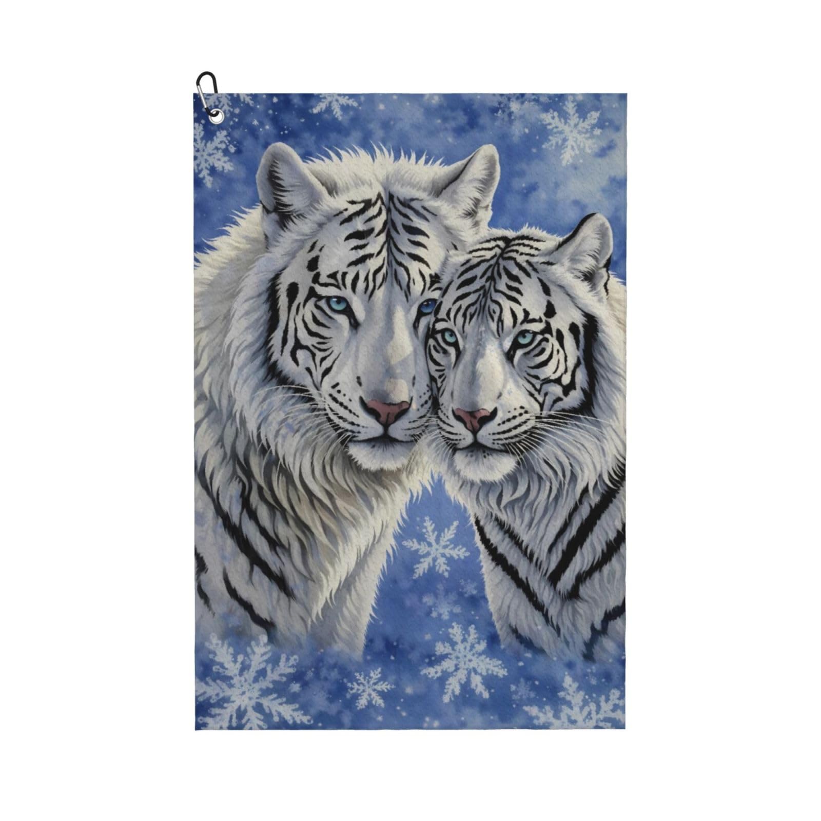 BSDFGSDD White Tiger Love Golf Towel 24 x 16 inches