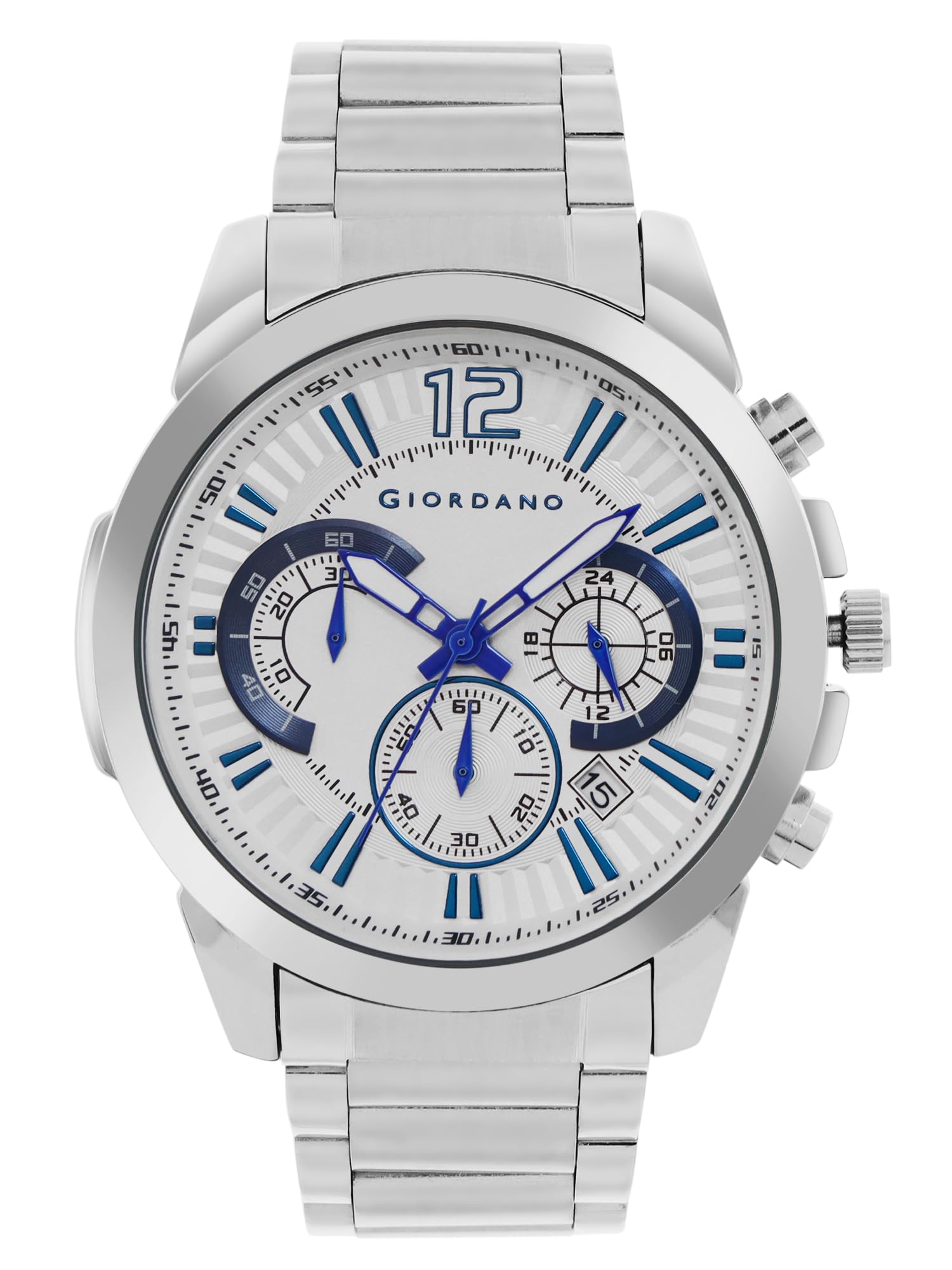 Giordano Analog Stylish Watch for Men & Boys Water Resistant Fashion Watch Round Shape with Multi-Functional Wrist Watch to Compliment Your Look/Ideal Gift for Male - GZ-50051 (B0CFVYB4HG) Amazon Price History, Amazon Price Tracker