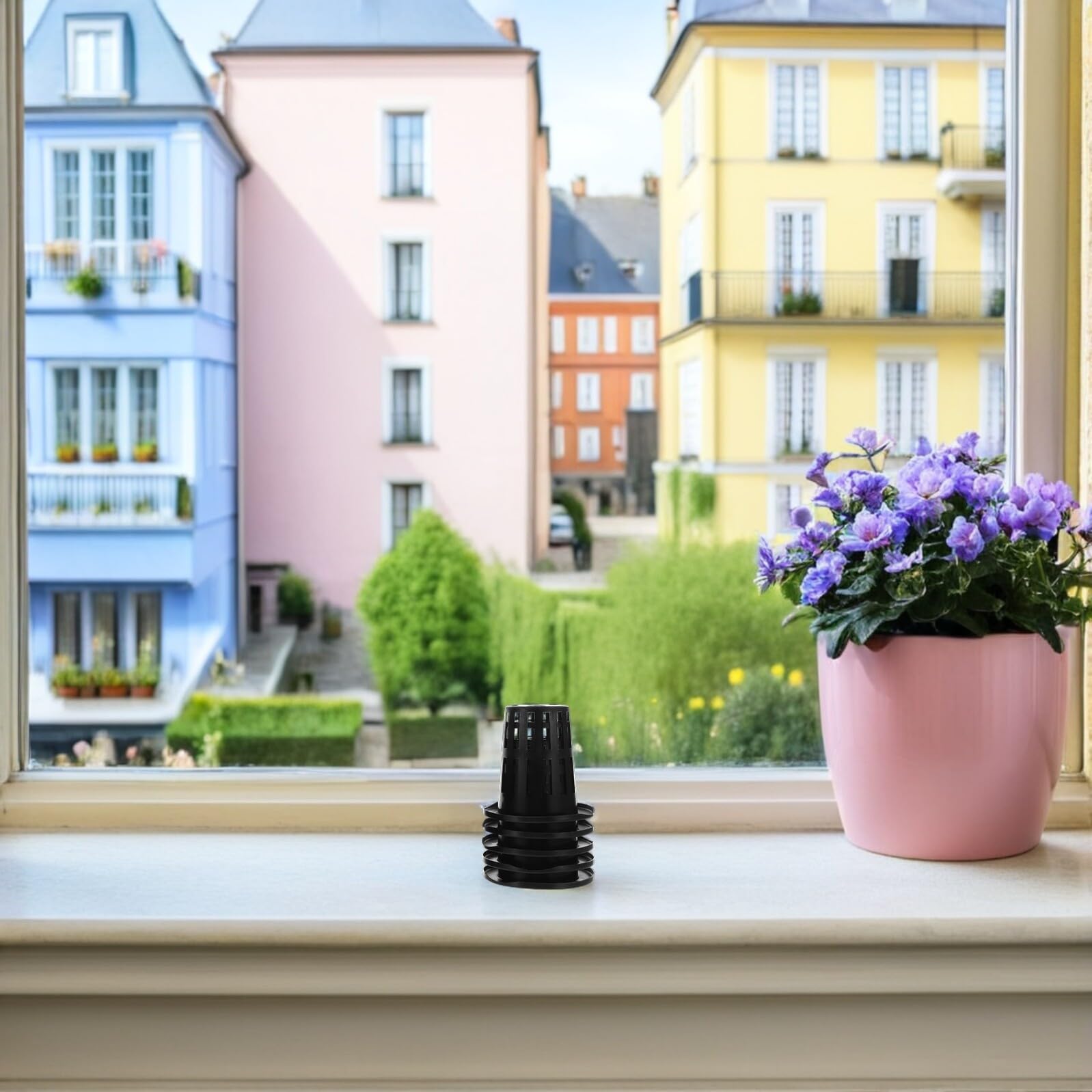 TOYANDONA Panier de Culture Hydroponique Noir 100 Pcs Pots en Filet Plastique 50 pour Plantation de Légumes en Hydroponie sur Balcon et Jardin Aquaponique