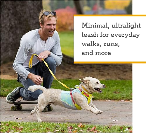 Miniatura 2 de Ruffwear, Hi & Light - Correa para perro, correa ultraligera mínima para paseos y carreras diarios, 4.5 pies, rosa salmón