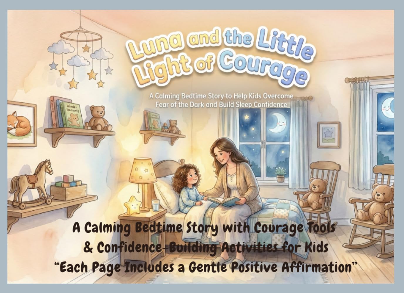 Luna and the Little Light of Courage: A Calming Bedtime Story to Help Kids Overcome Fear of the Dark and Build Sleep Confidence: With Courage Tools & ... Fear, Build Confidence, Affirmations ...)