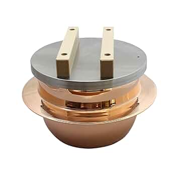 Amazon.co.jp: 新光堂 日本製 純銅 ごはんはどうだ! 5合釜(銅