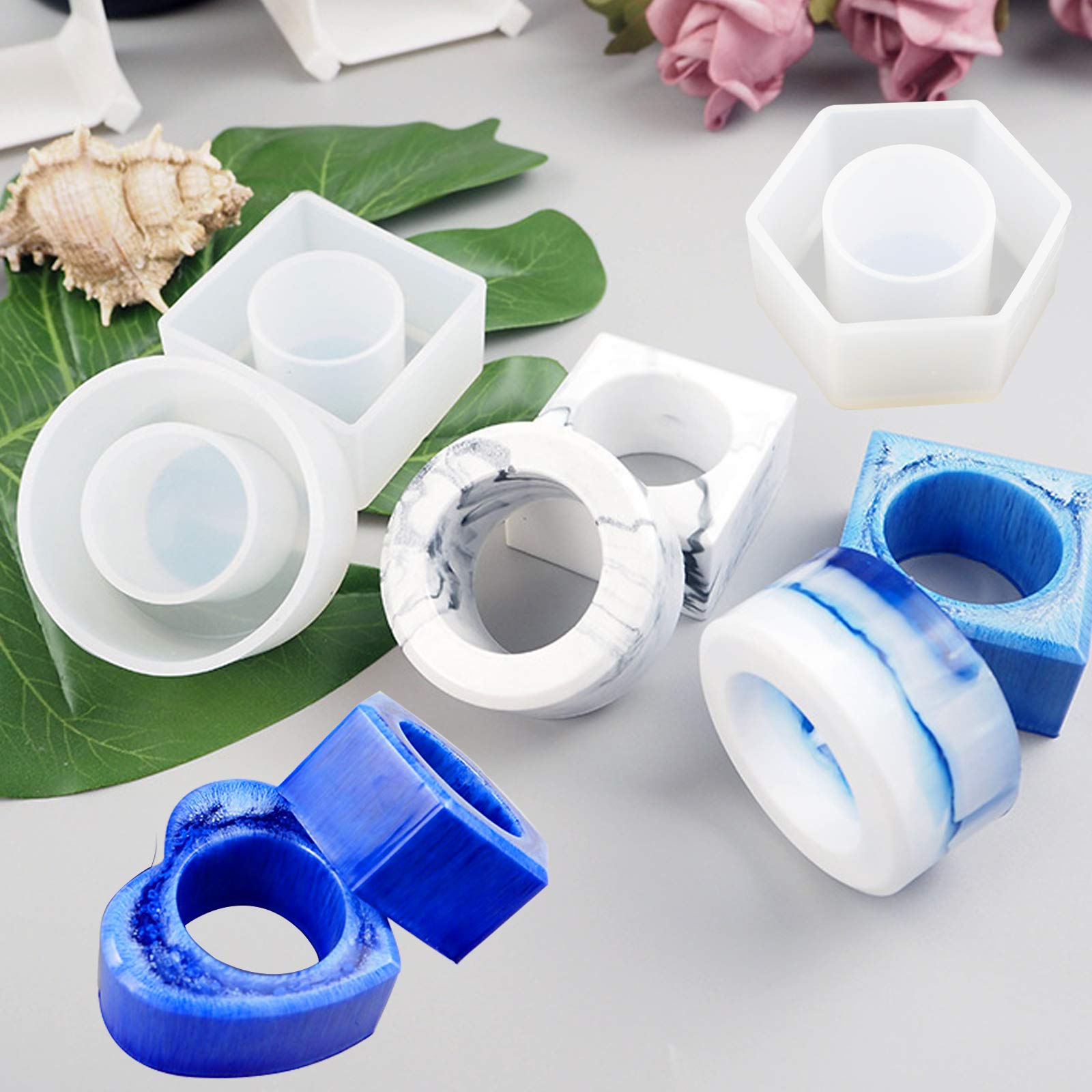 Amazon | ナプキンリングホルダー4個。 | Chistepper | ナプキンリング