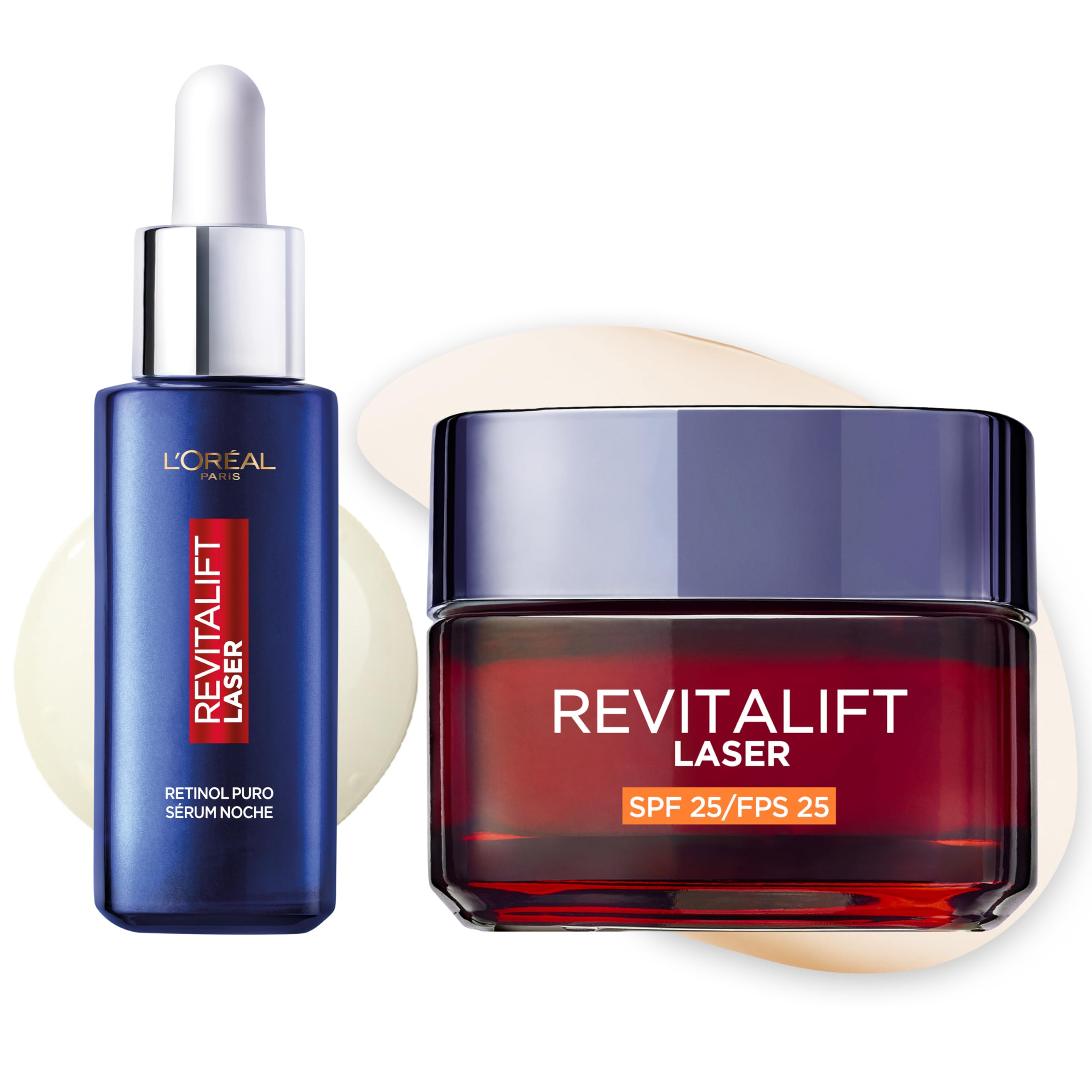 L'Oréal Paris Revitalift Láser Triple Acción Crema de Día Nº1 Anti-Edad Protección Solar SPF25 con Pro-Retinol, Ácido Hialurónico y Vitamina Cg. Reduce Arrugas, Reafirma y Reduce Manchas Oscuras, 50ml — view 11