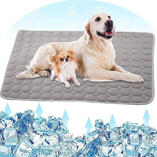 All--In Alfombrilla de refrigeración para mascotas, lavable, antideslizante, suave, para perros (70 x 100