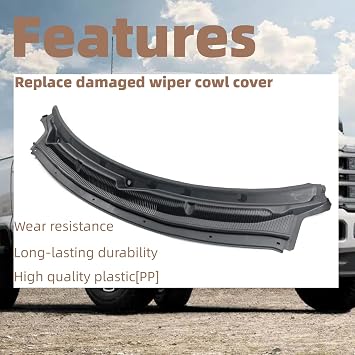 Windshield Cowl Grille Top Panel For Ford Explorer 2011-2019 BB5Z78022A68AA