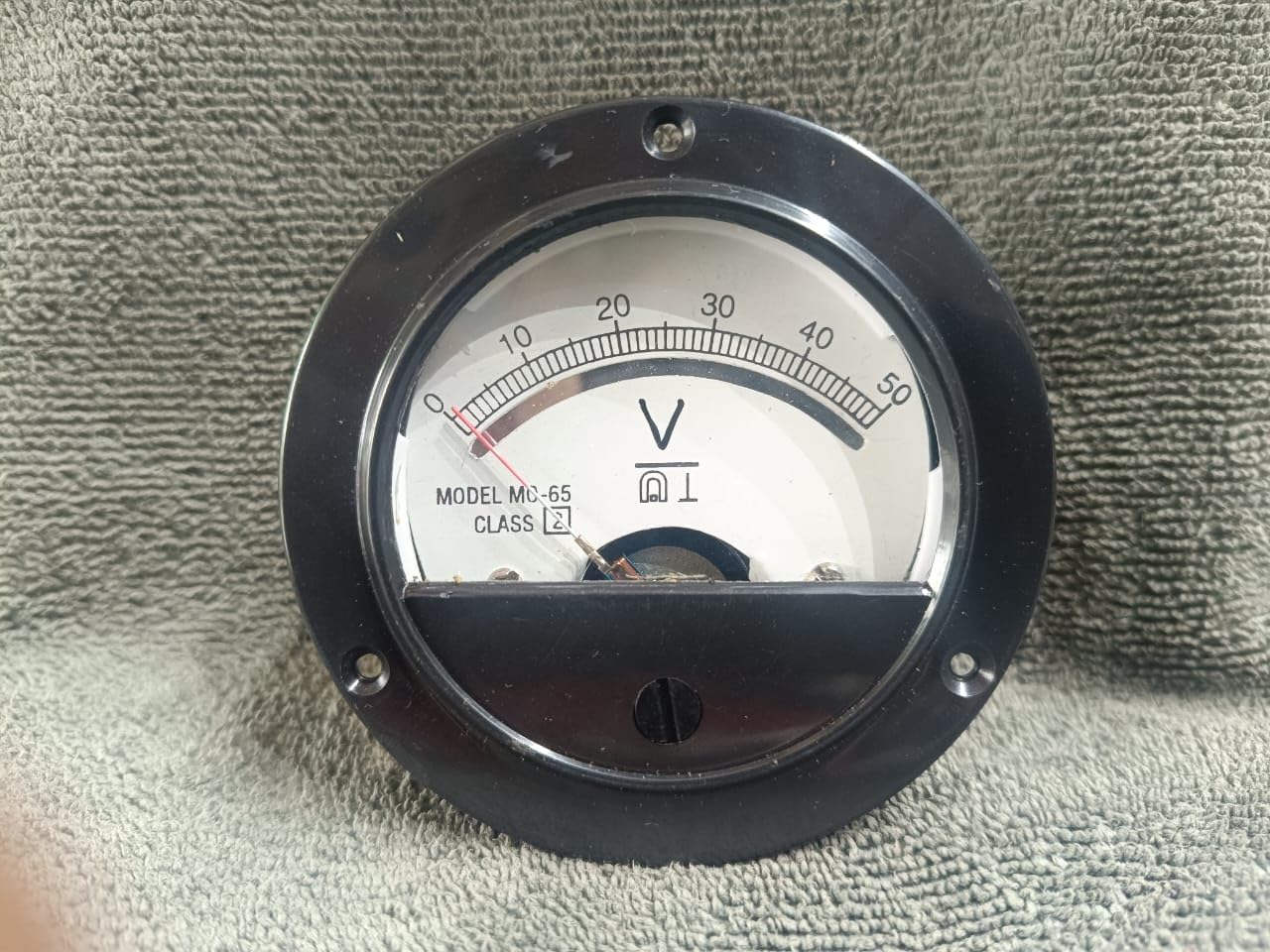 NAUDH Voltmeter Round shape Black 3 inch 0-50 Volts (B09GVWCFNW) Amazon Price History, Amazon Price Tracker