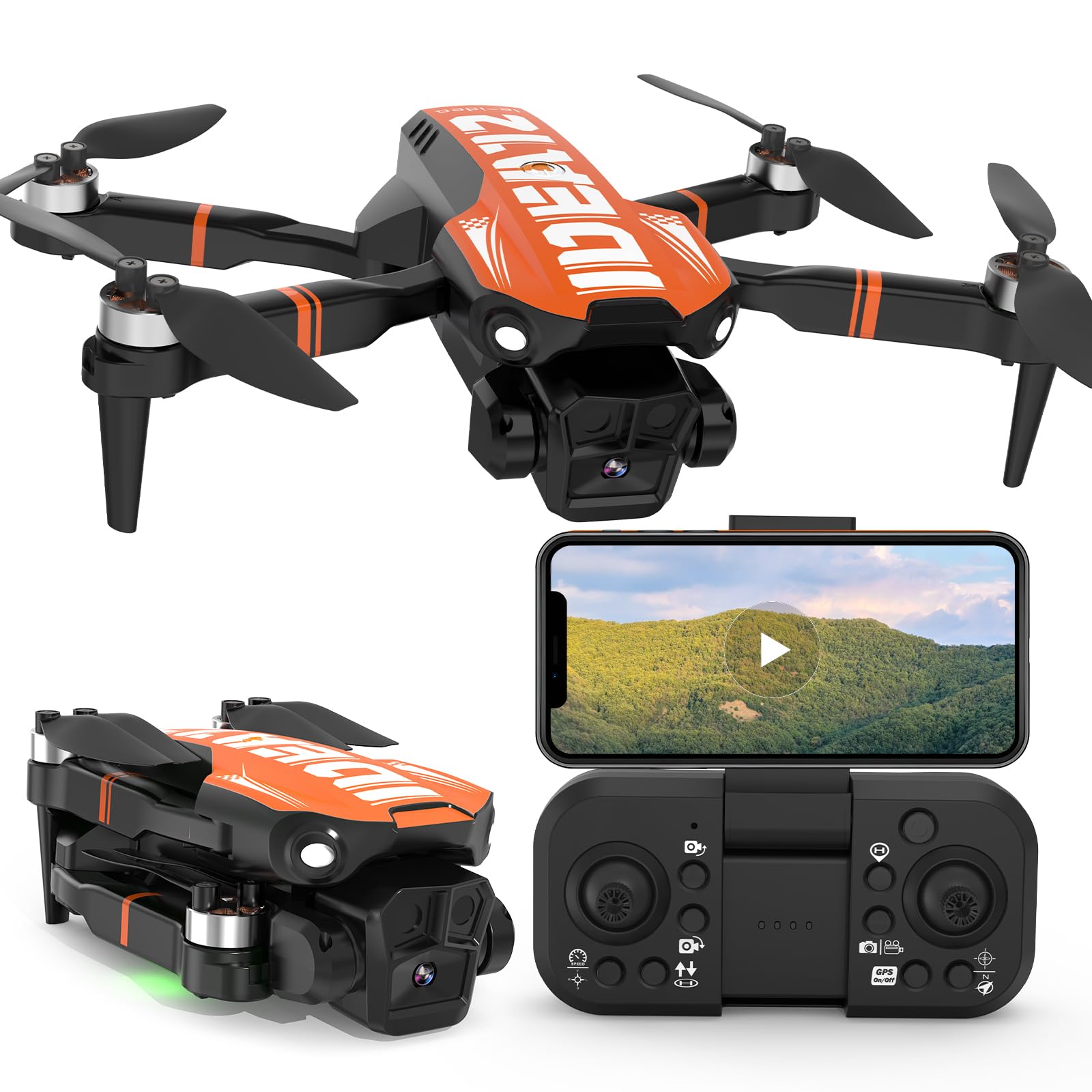 SJsharp IDEA12GPS Drone with Camera 4K for Adults