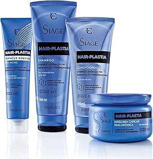Eudora Kit Siàge Hair Plastia com Booster Pro-Aging (4 itens)