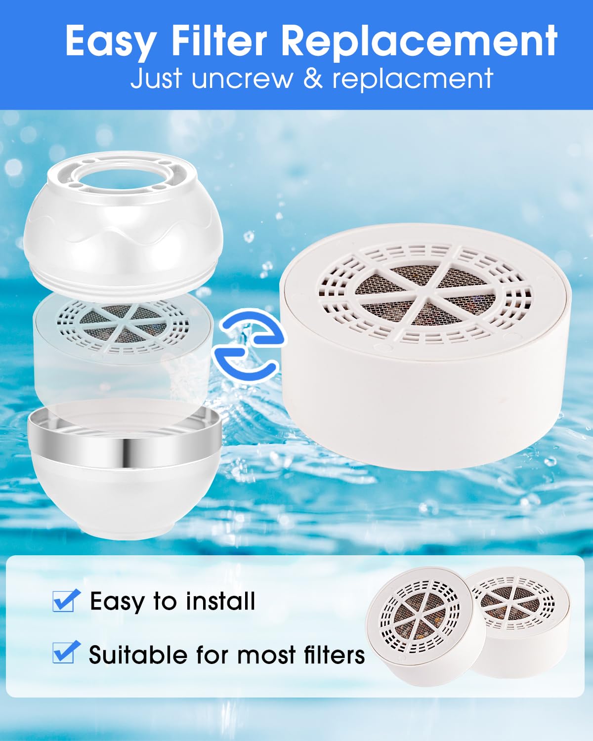 Bathtub Filter - Remove Lead & Chlorine -4