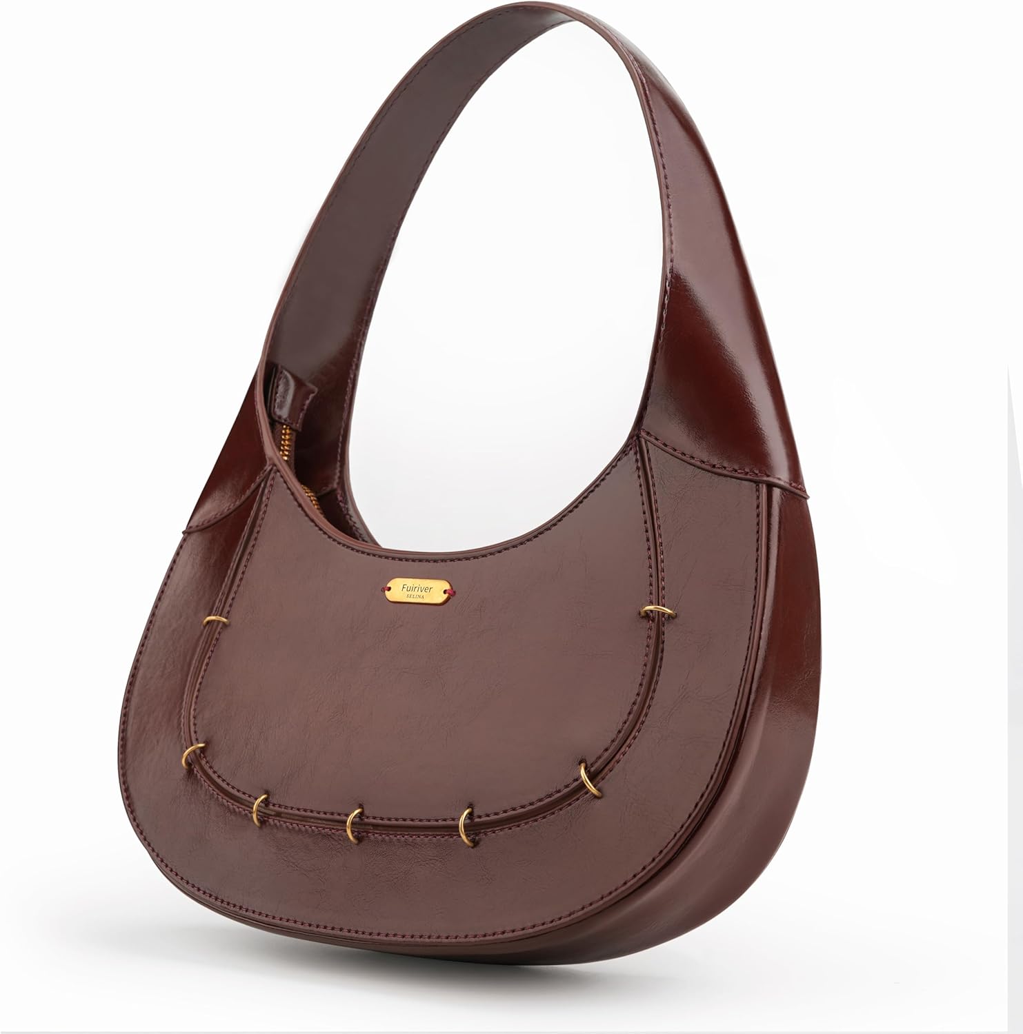 Women's Shoulder Bag Vintage Crescent Small Purse Mini Handbag for Evening Going Out - Image 7