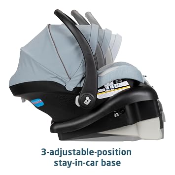 Maxi-Cosi Zelia 2 Luxe 5-in-1 Modular Travel System, New Hope Grey