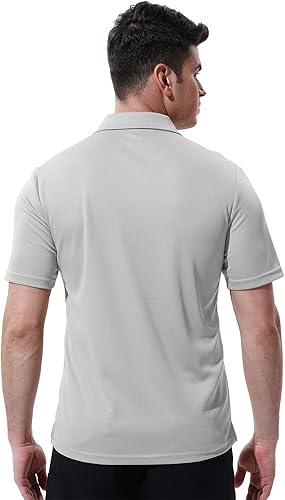 Miniatura 3 de Camisas polo de manga corta con cuello y bolsillo para hombre