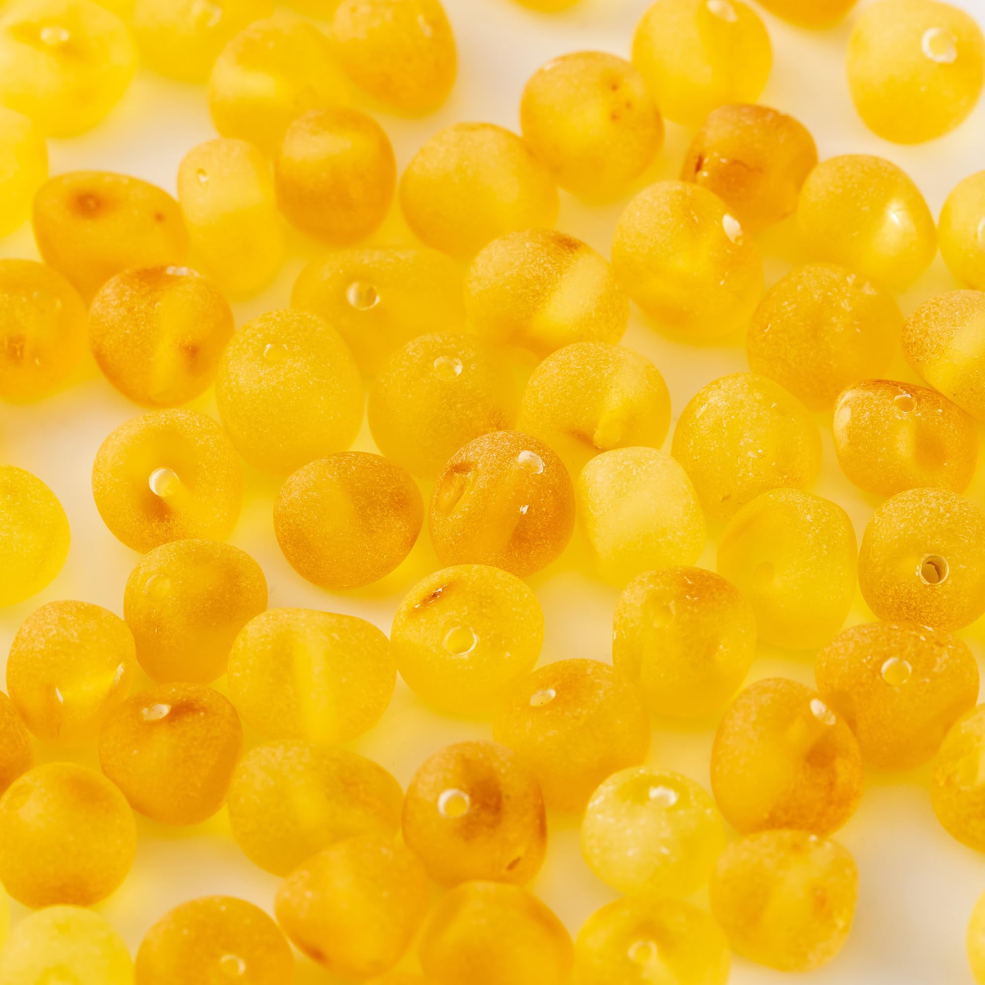 Collier Ambre De La Baltique - Perles Anciennes Cognac