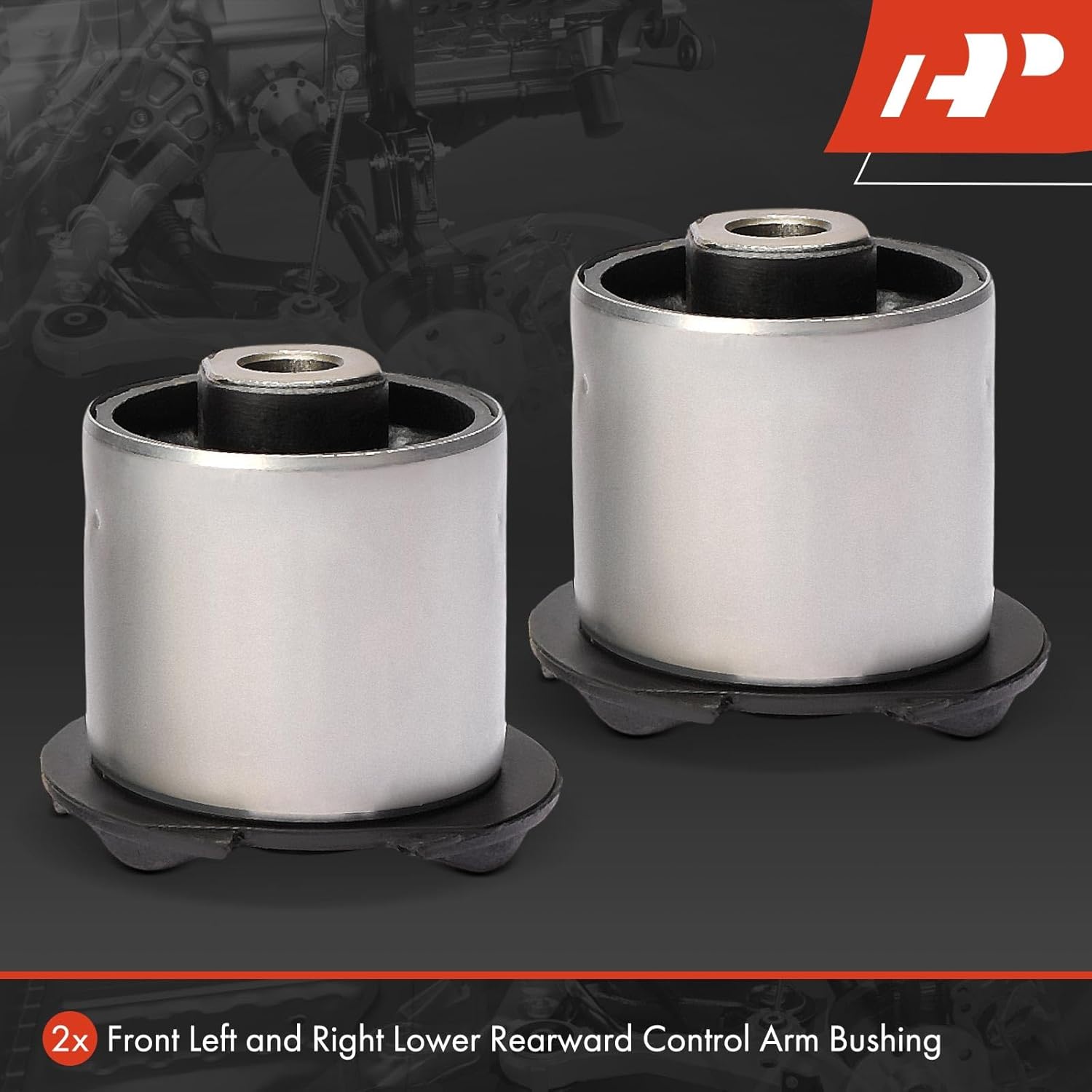 A-Premium 2 x Front Lower Rearward Control Arm Bushing Kit, Compatible with Land Rover LR4 2010-2016, LR3 2005-2009, Range Rover Sport 2006-2013