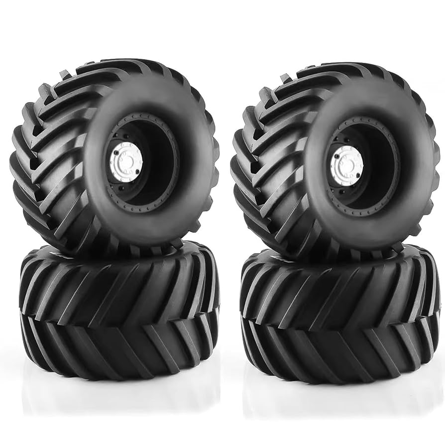 Chamachan① Amazon.com: Chanmoo 1/8 RC Monster Truck Tires and 17mm Hex
