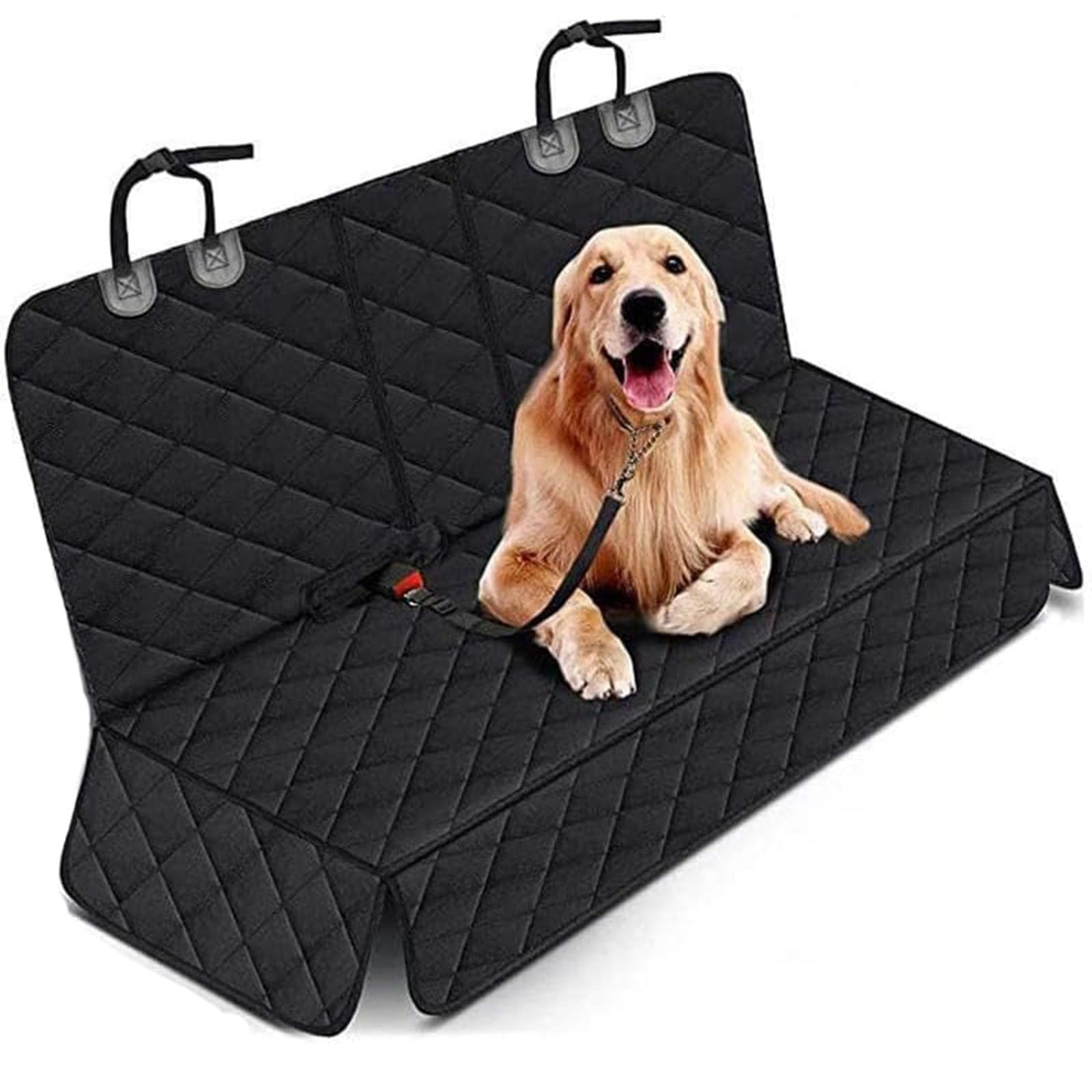 Coprisedile Posteriore Auto per Cani, per Ford Plus Kuga Mondeo Mustang Puma S-Max Telo Macchina per Cani Antiscivolo e AntiGraffio Telo AntiGraffio
