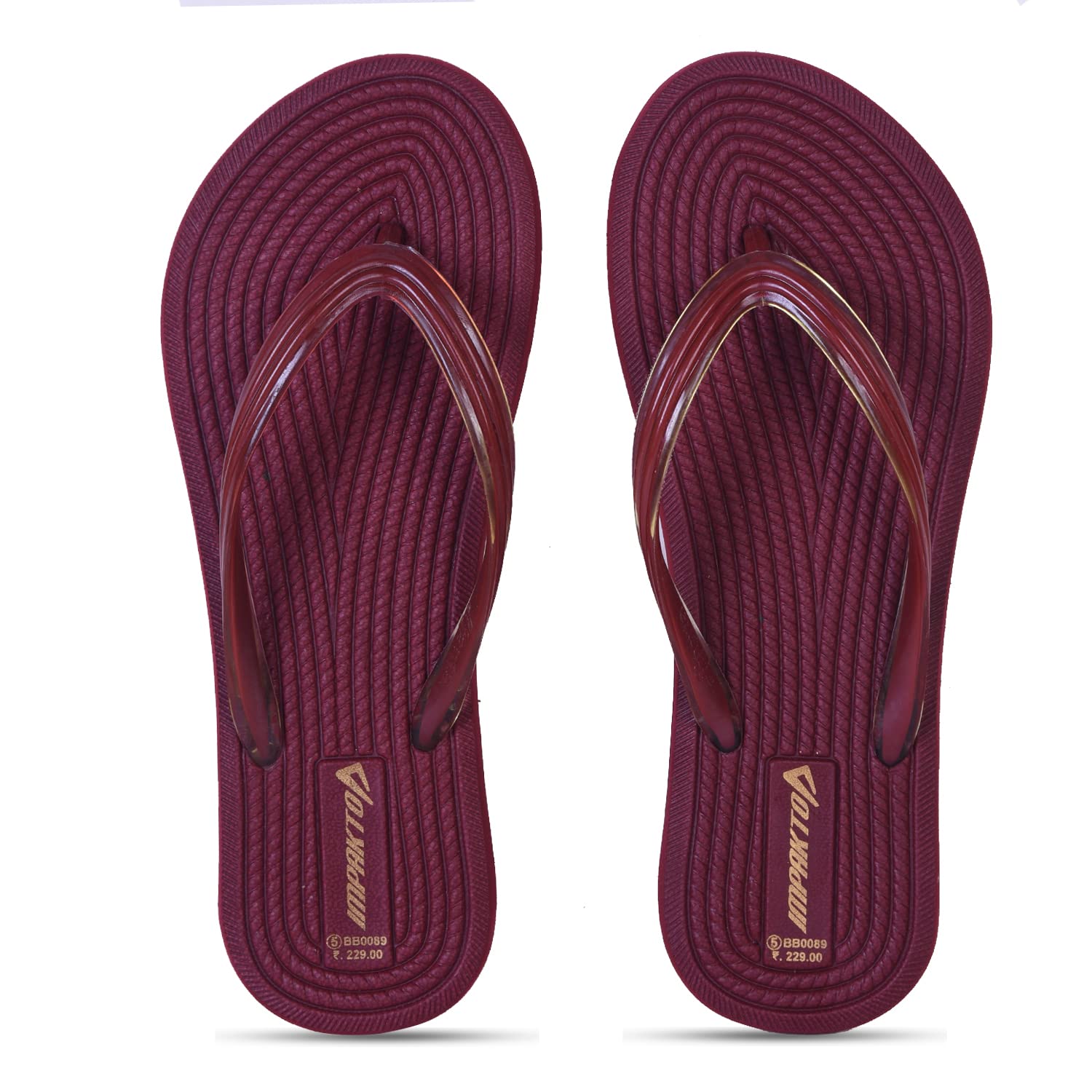 AJANTA Womens Maroon Slipper BB0089 (B0B8N6YGWT) Amazon Price History, Amazon Price Tracker