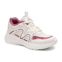 ASIAN Women s Blossom-18 Sneakers for Women & Girls | Lightweight, Stylish & Comfortable Casual Shoes with Memory Foam & Durable Grip | Perfect for Walking, Gym, College(WHTMAUVE)-UK 6 gallery image
