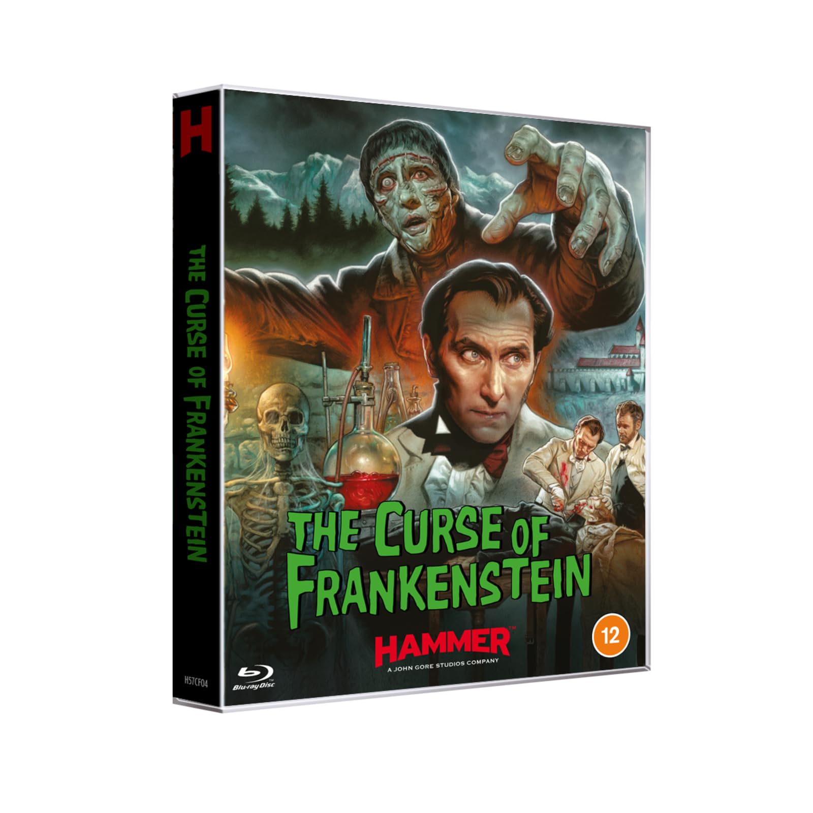 The Curse of Frankenstein Blu-Ray [Region B]