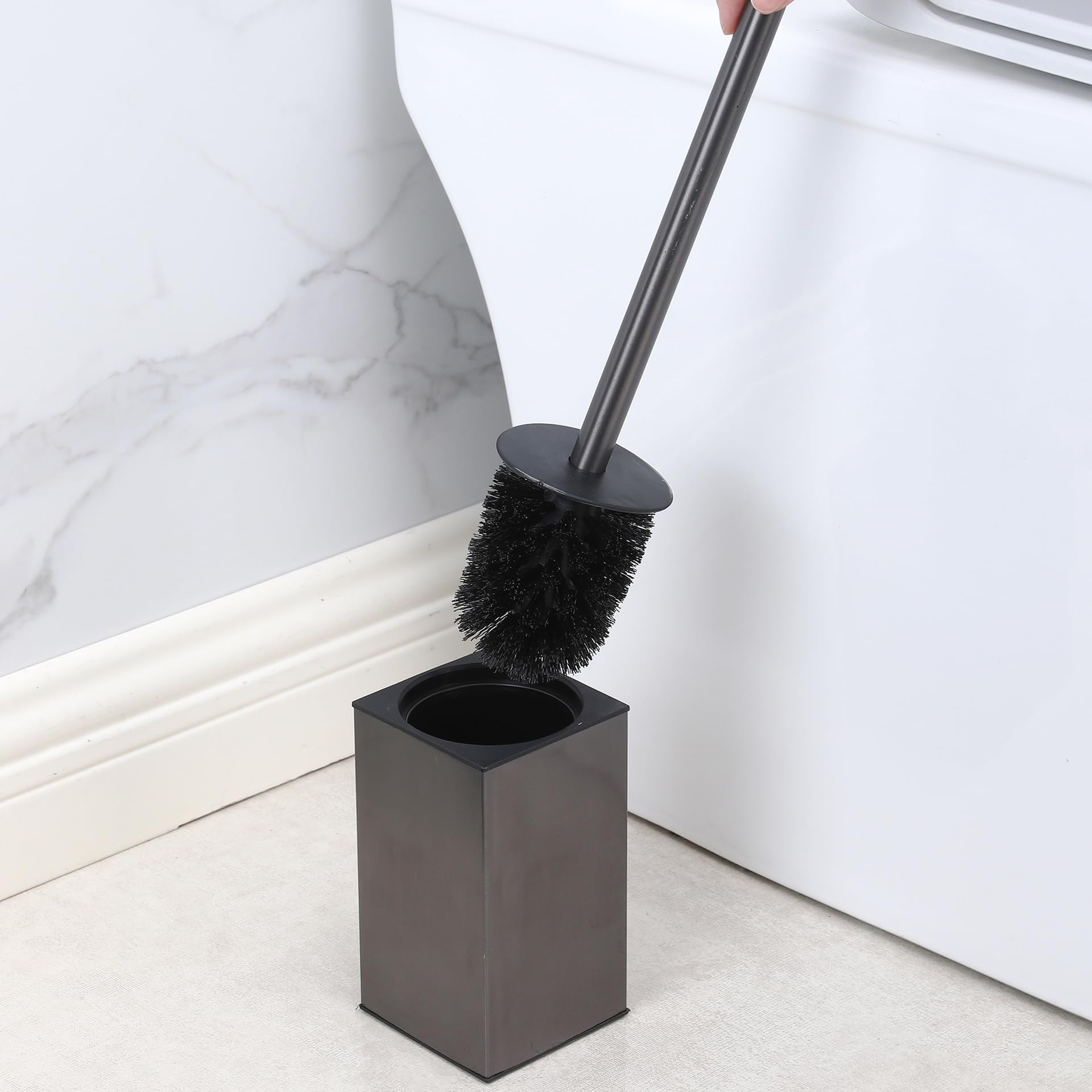 Toilet Brush and Holder - Image 2