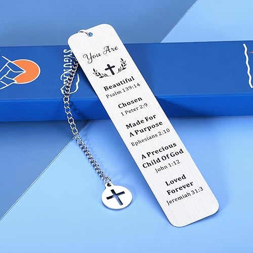 Miniatura 6 de Regalos de confirmación cristiana para adolescentes, regalos de bautismo para adolescentes, marcapáginas de la Biblia, regalos cristianos para