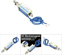 Hapivida JF-0530B Elektromágneses Szolenoid 12V 300mA 5N Húzó-Toló Típusú Lineáris Mágnes Ipari Automatizáláshoz - Kék 4