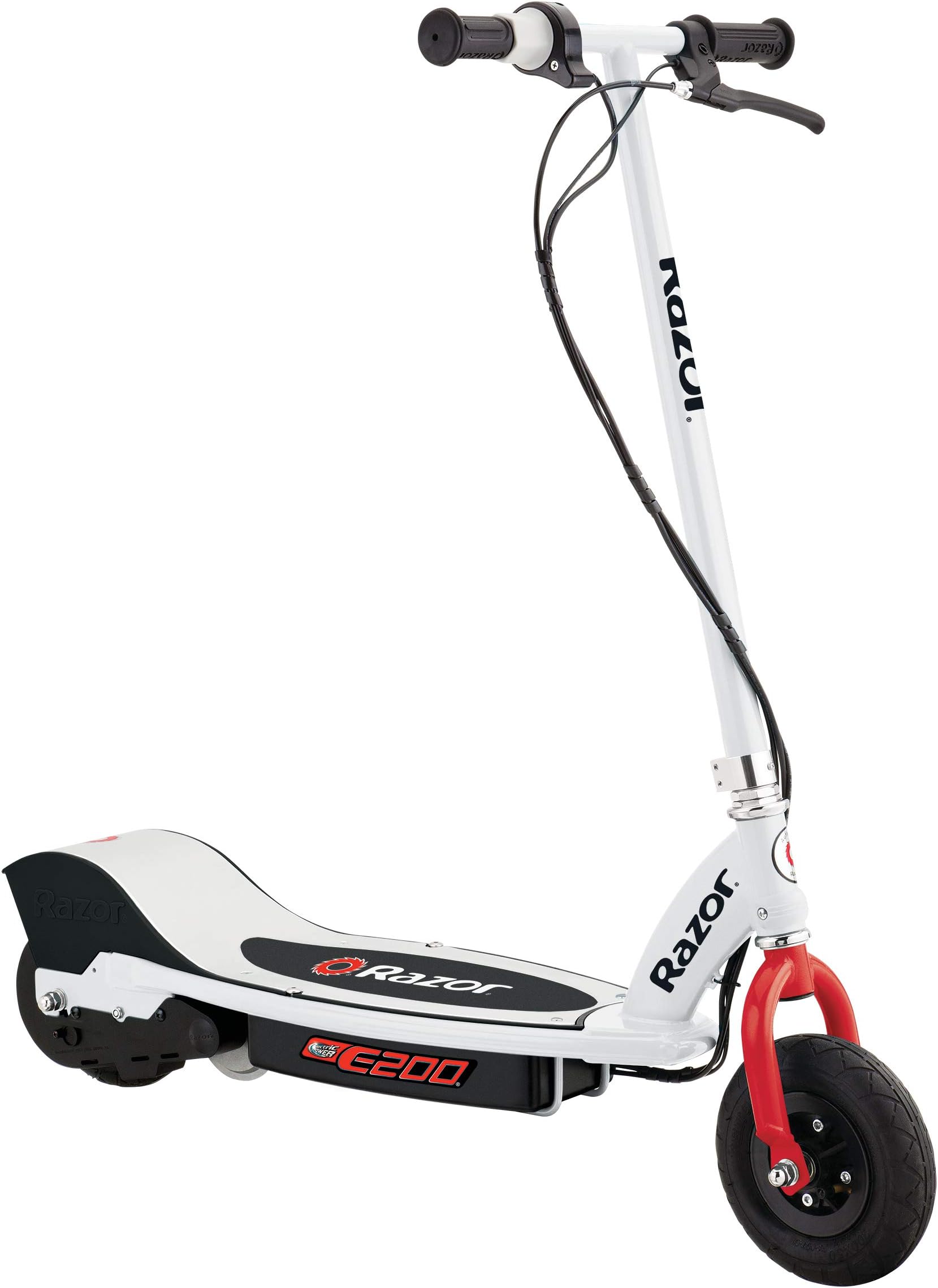 E200 Electric Scooter for Kids Ages 13+ - 8" Pneumatic Tires, 200-Watt Motor, Up to 12 mph and 40 min of Ride Time, for Riders up to 154 lbs