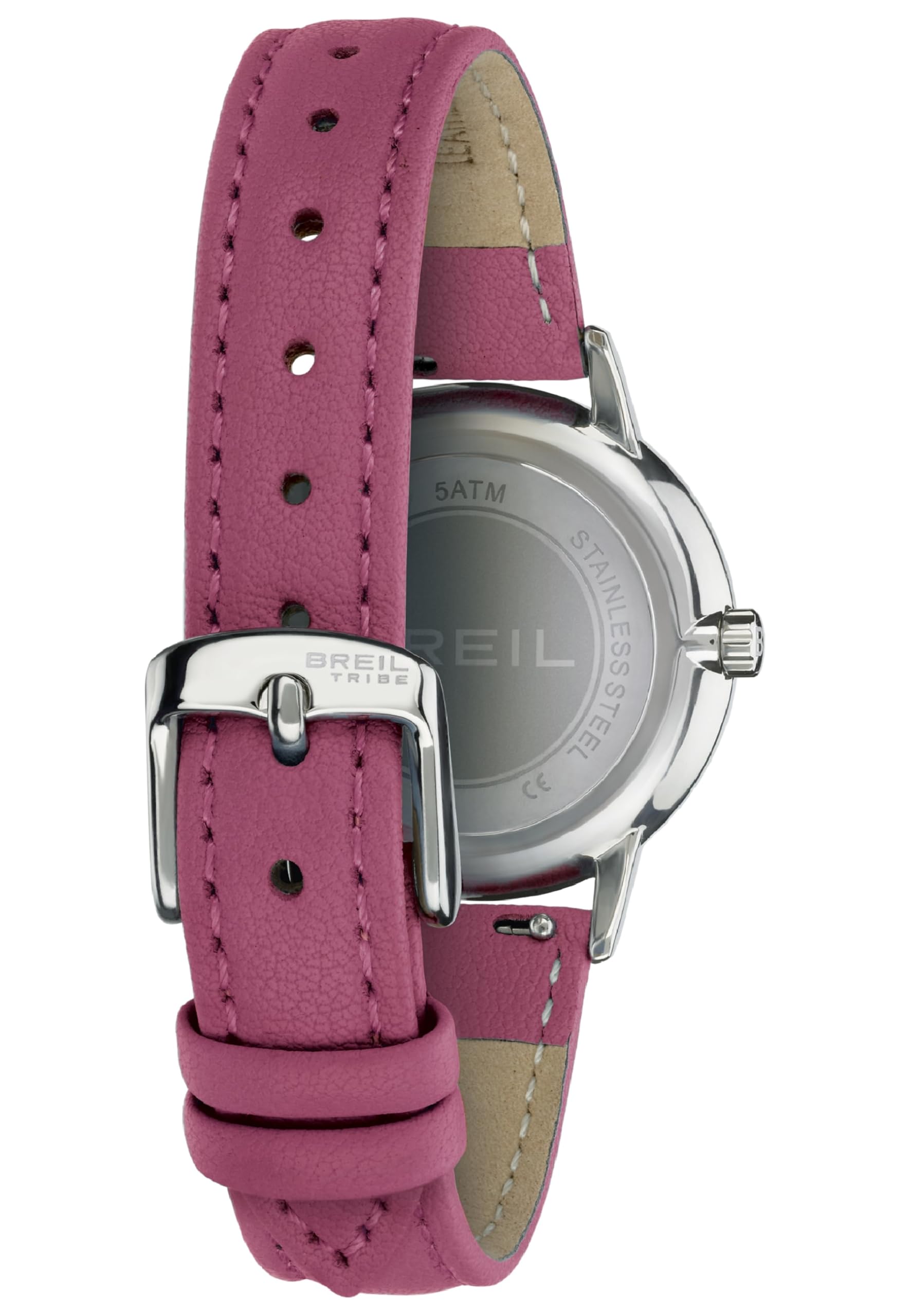 Breil, Collezione Paradise, Orologio Donna, Movimento al Quarzo Solo Tempo, con Cinturino in Pelle, Diametro 30 mm