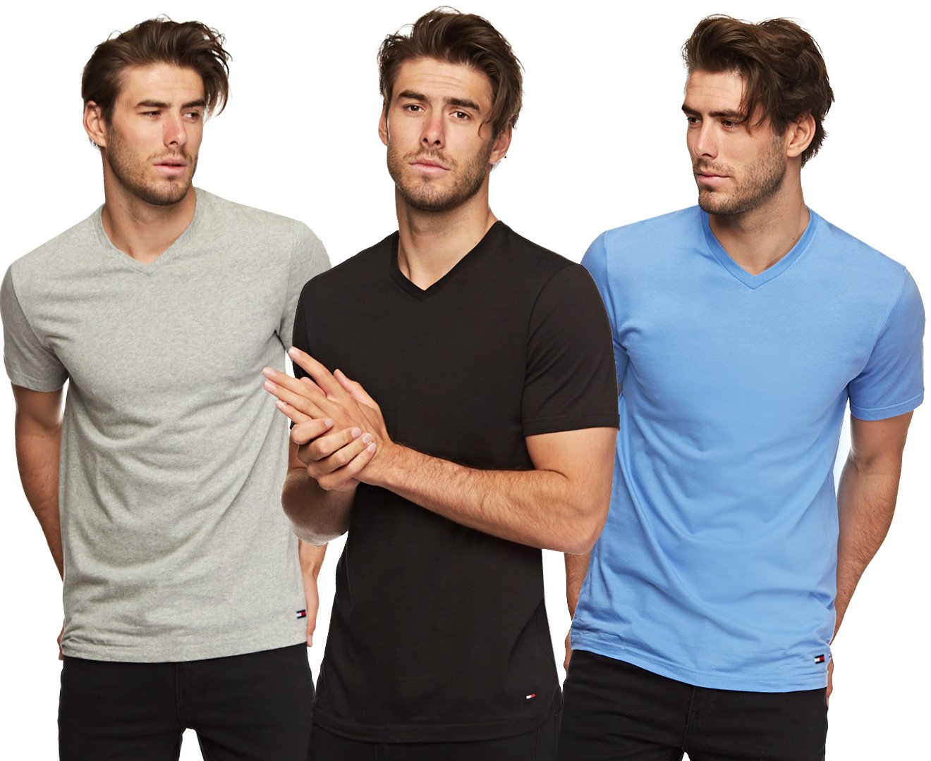 Tommy Hilfiger Cotton Classics V-Neck 3-Pack