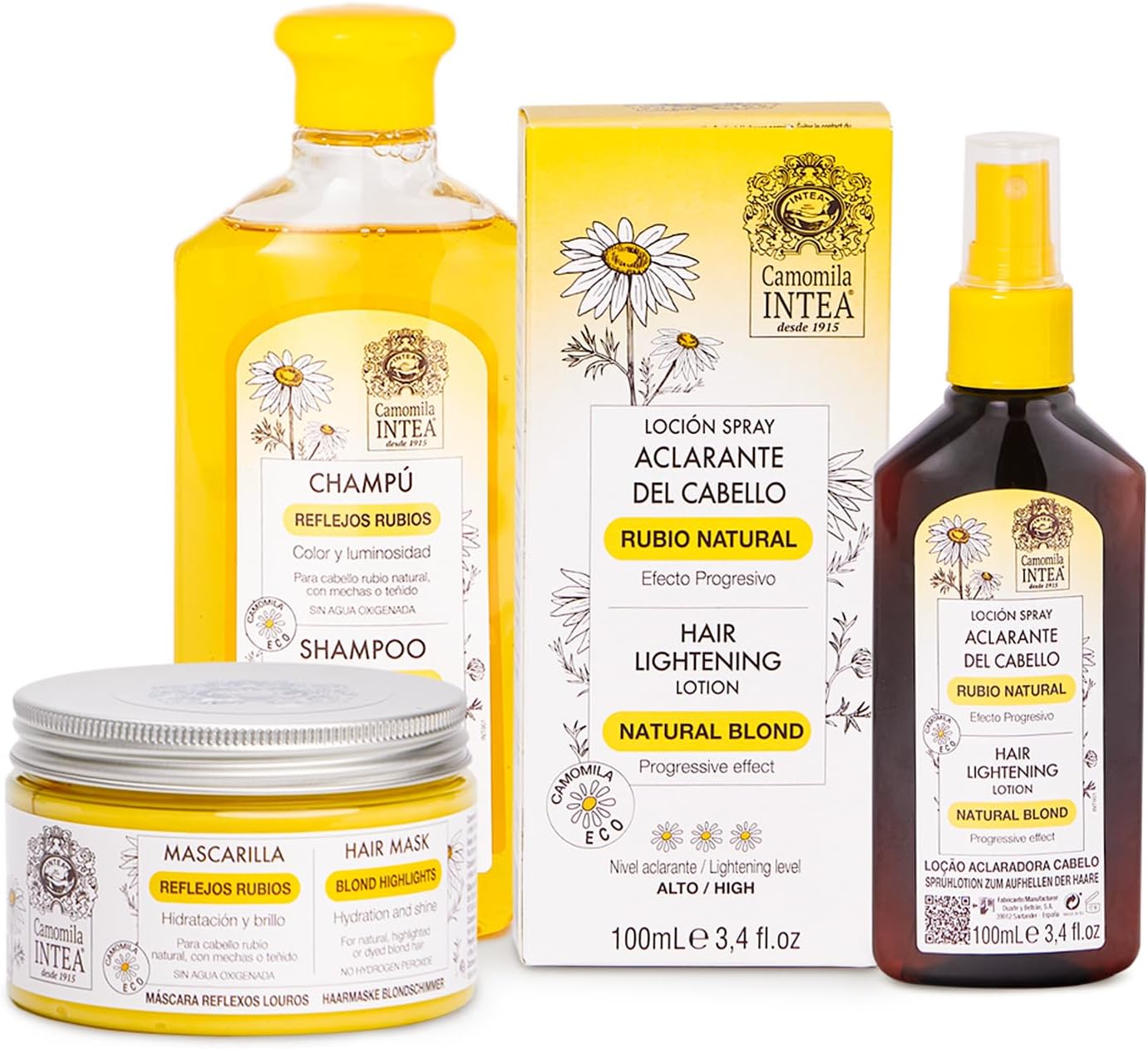 Suntouched Beach Blonde Sun Hair Lightener Citrus