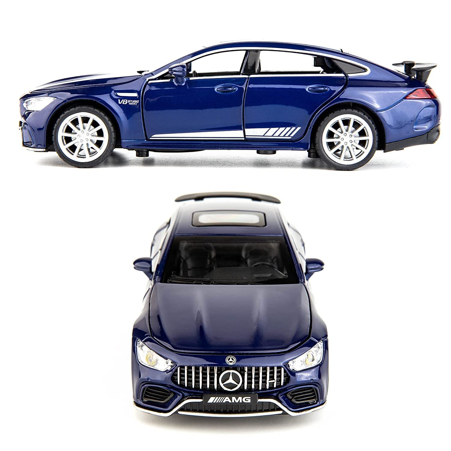 Sevriza® New Blue Die cast White Alloy Metal Pull White Die-cast Car 1:24 Diecast Metal Pullback Toy car with Openable Doors & Light, Music Boys for Kids (B0BGBCH5GC) Amazon Price History, Amazon Price Tracker