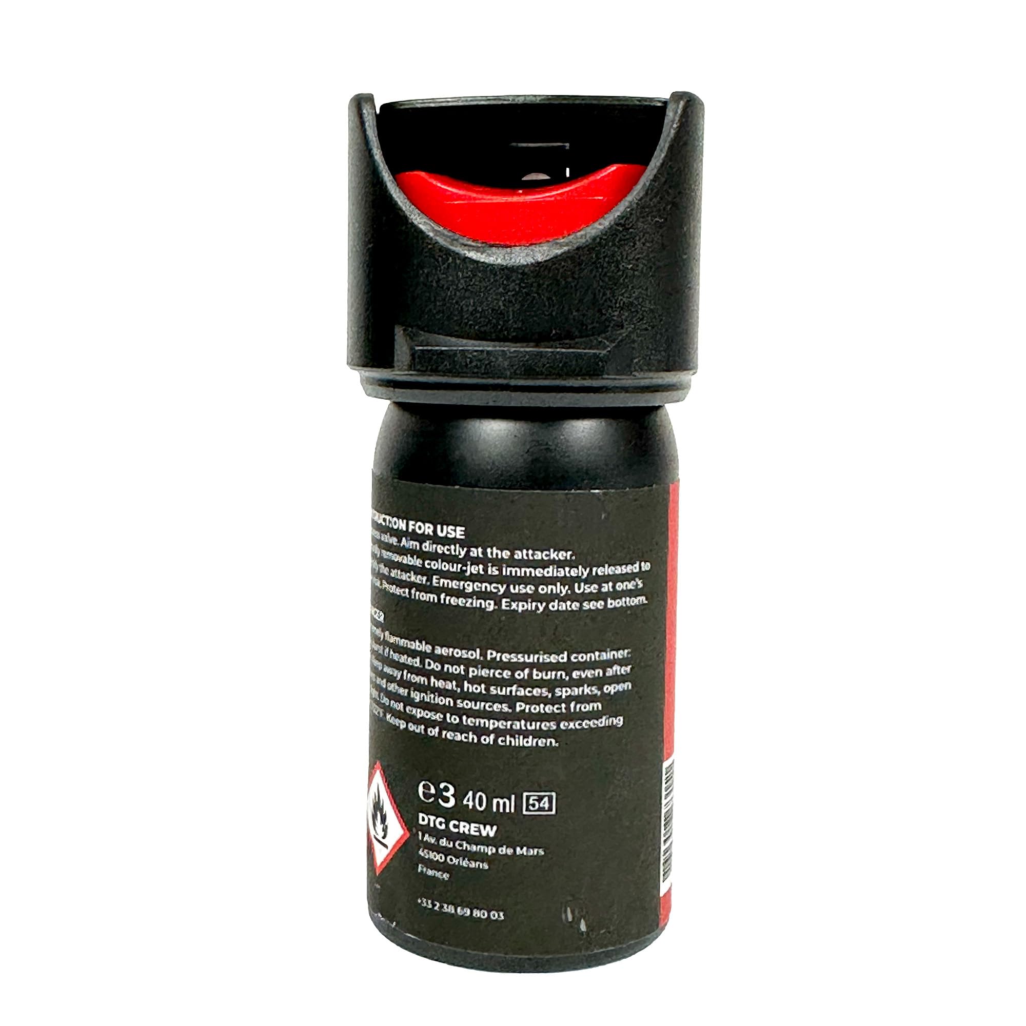 Spray di Marcatura 40ml – Secure & Guard – Gel a Schiuma Espansiva – Applicazione Istantanea e Mirata – Portata Precisa Fino a 4m - per una Sicurezza Efficace, Rapida e Dissuasiva