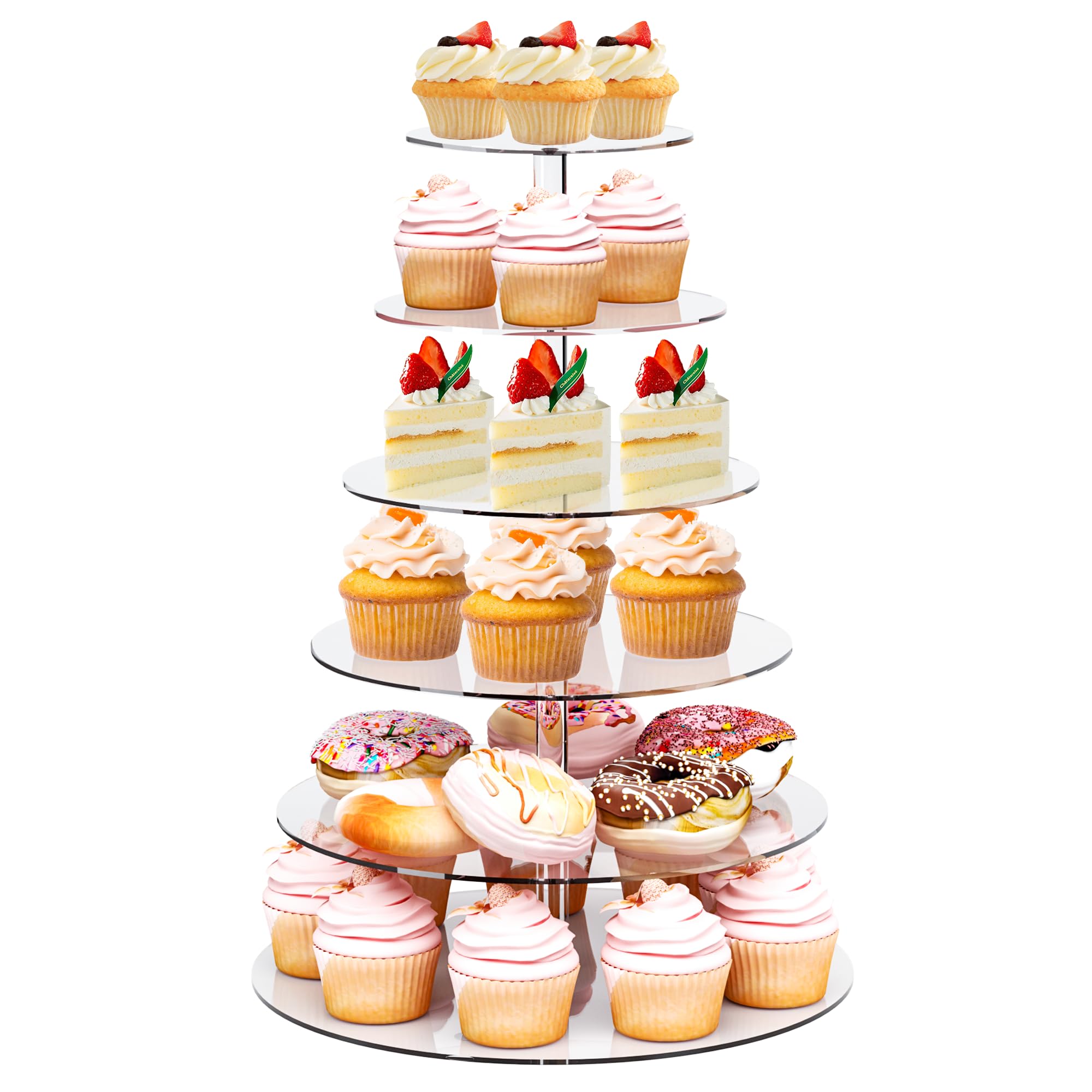 Photo 1 of LoveDisplay 6 Tier Acrylic Cupcake Stand
