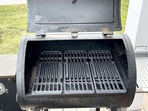 Miniatura 4 de PCBZ0A - Rejilla de cocción de hierro fundido de 6 14 pulgadas de ancho para parrillas de barbacoa, parrillas eléctricas a gas, rejillas de cocción