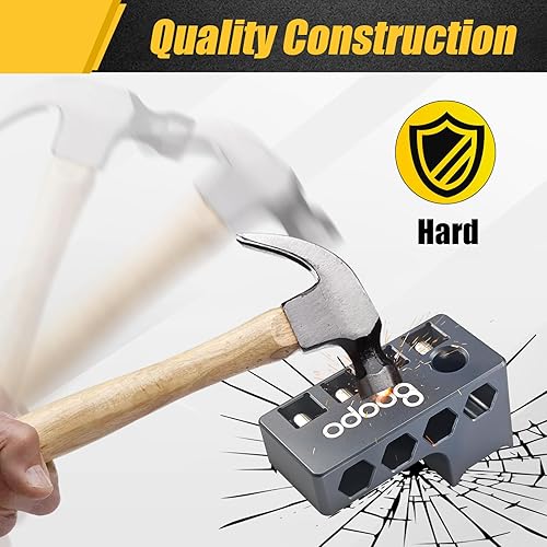 Miniatura 3 de Soportes hexagonales de aluminio de 14 pulgadas para destornilladores de impacto inalámbricos Dewalt Wrox, potente organizador de mangas de broca