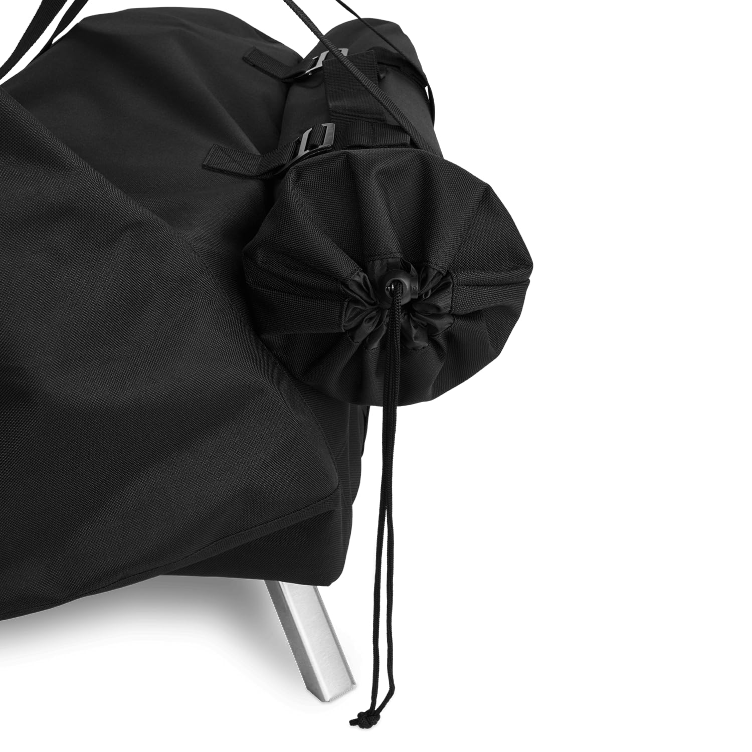 BURNHARD Sac de Transport pour Four à Pizza en Polyester résistant aux UV, revêtement PVC, Sangles intégrées, Housse 2-en-1, ajusté pour Nero – Sac de Transport Nero