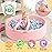 TRENDBOX Extra Large Soft Foam Ball Pit 51.2 x 11.8 (NO Balls) in Large Sponge Round Ball Pool Indoor Round Children Toddler Playpen - Light Pink