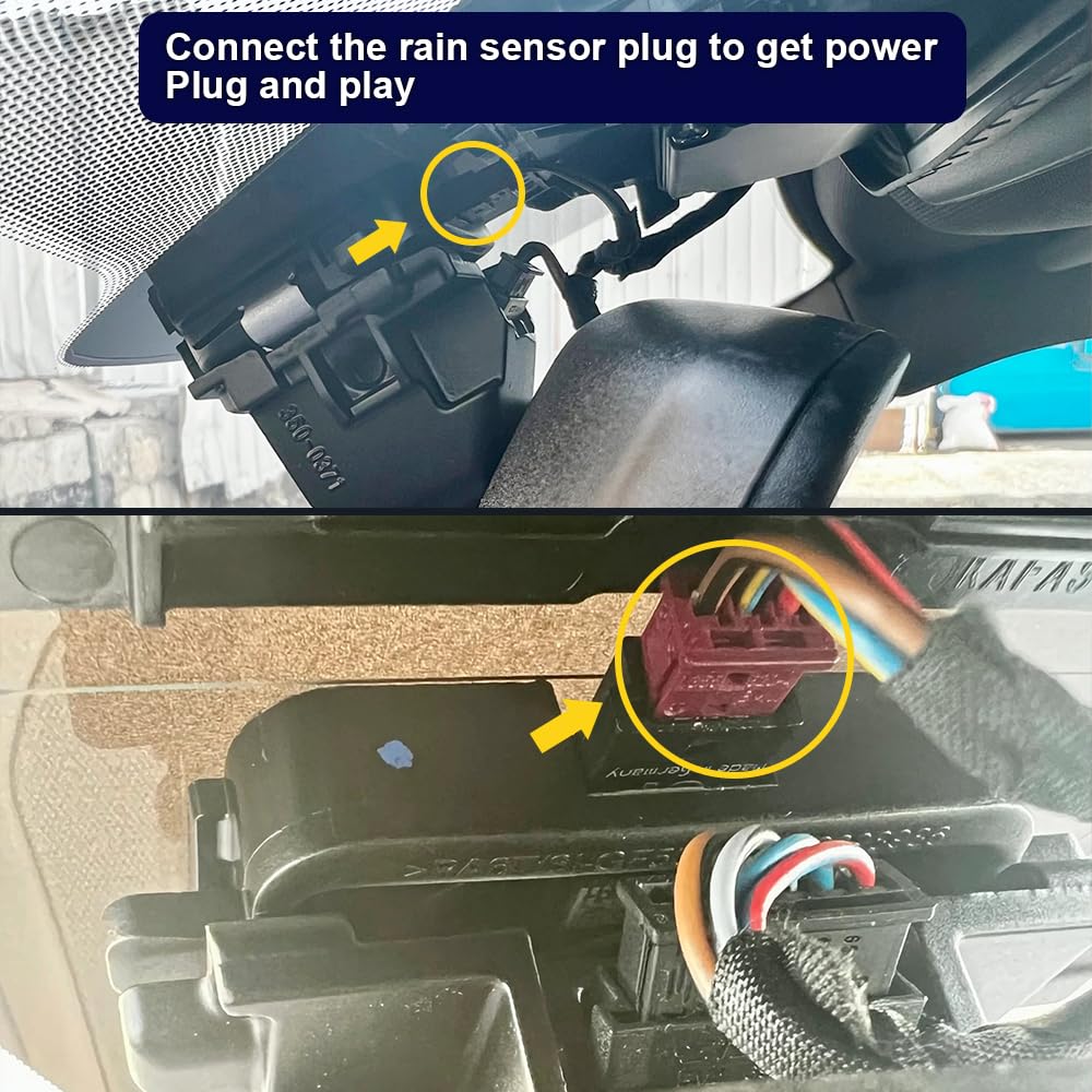 Fitcamx Dash Cam 4K 2160P Pour Toyota GR Supra 2020-2024 - Caméra Voiture OEM WiFi G-Sensor Plug & Play 64Go