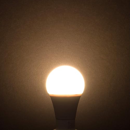 Miniatura 7 de Simba Lighting Bombilla LED GU24 A19 de 9 W, 60 W a 75 W, repuesto (paquete de 4) 120 V 2 puntas de giro y base de bloqueo para luces de techo,