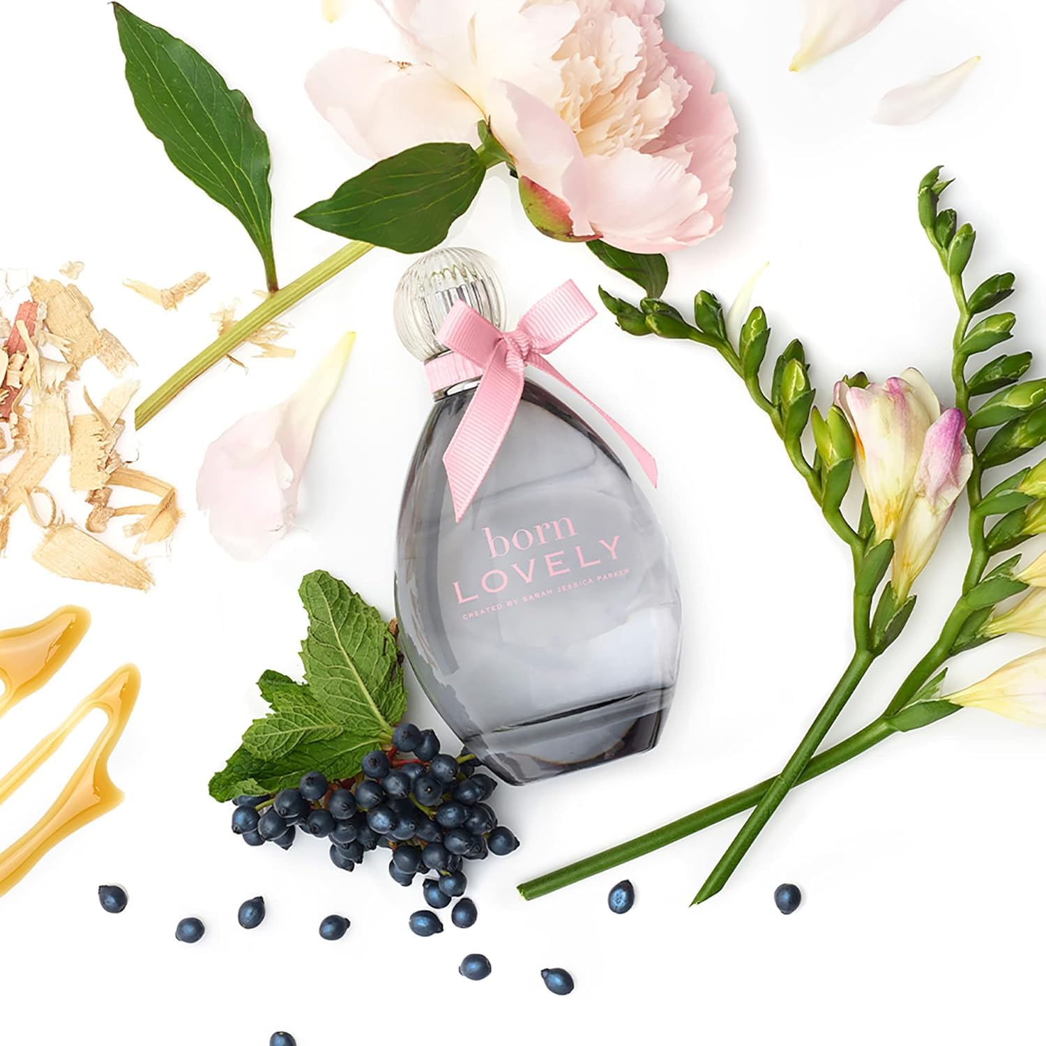 Born Lovely by SJP - Lush, Sweet, Elegant Amber Floral Eau De Parfum Spray Fragrance for Women - Mandarin, Peony, Honeysuckle, and Freesia - Intense, Long Lasting Scent - 1 oz - Image 5