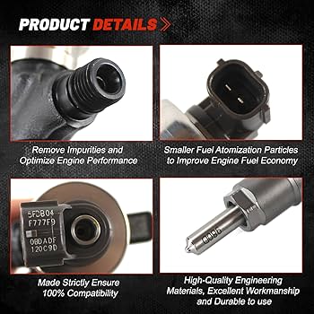 Amazon.co.jp: 4PCS 4JJ1 エンジン 095000-6980 8-98011604-1